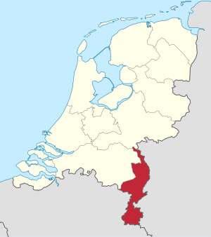 Limburg in the Netherlands.svg