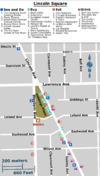 Blowup map of the central Lincoln Square area