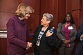 Lisa Murkowski with Christine Darden