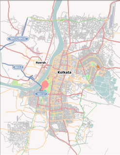 Tollygunge Neighbourhood in Kolkata in West Bengal, India