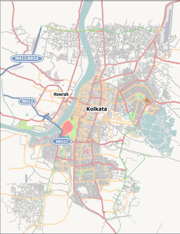 Locația Rabindra Sarovar în Kolkata