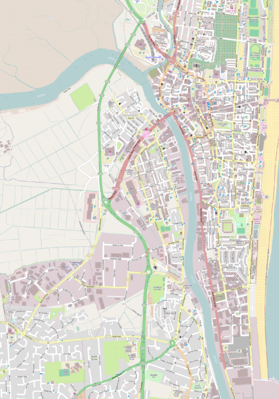 Location map United Kingdom Great Yarmouth Central