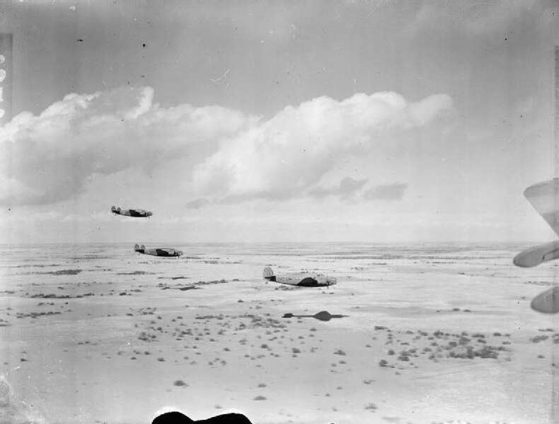 File:Lockheed Hudson - Libya - Royal Air Force- Operations in North Africa, 1939-1943. CM4094.jpg