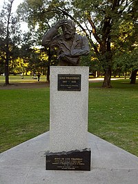 Busto en Buenos Aires.