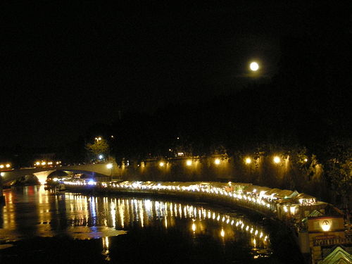 lungotevere by night