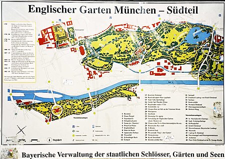 München englischer garten südteil