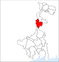 Harta de localizare a districtului