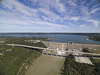 <span class="mw-page-title-main">Mansfield Dam</span> Dam in Texas, USA