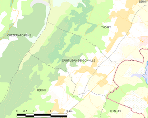Poziția localității Saint-Jean-de-Gonville