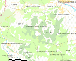 Saint-Christol-de-Rodières - Localizazion