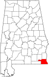 Map of Alabama highlighting Houston County.svg
