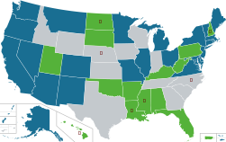 Map of US state cannabis laws.svg