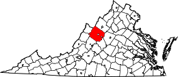 Contea di Augusta – Mappa