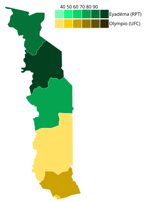 Map of the 1998 Togolese presidential election.svg