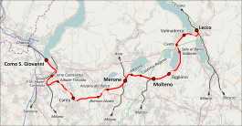 Mappa ferrovia Como-Lecco.svg