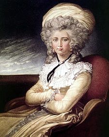 Maria Cosway, autoportrét, rok 1787