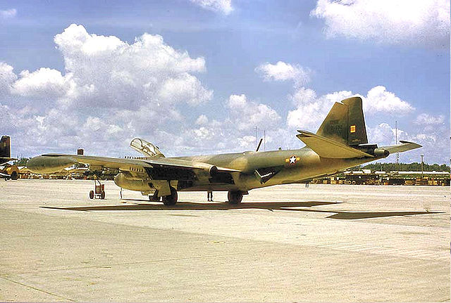 B-57B loaned to the RVNAF at Da Nang AB, 1965