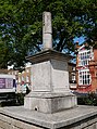 The late nineteenth-century memorial to Thomas Stuteley in Sheerness on the Isle of Sheppey. [25]