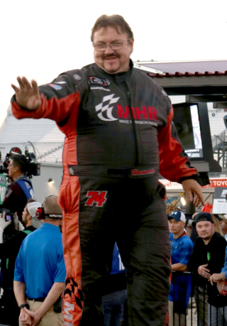 <span class="mw-page-title-main">Mike Harmon (racing driver)</span> American stock car racing driver