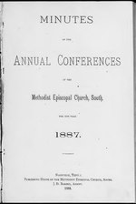 Thumbnail for File:Minutes of the annual conferences of the Methodist Episcopal Church, South (microform) (IA 27838123.1887.emory.edu).pdf