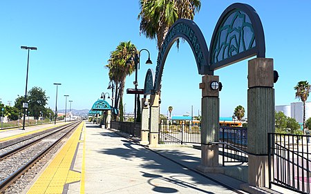 Montebello Commerce station