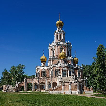 Церковь нарышкинское барокко