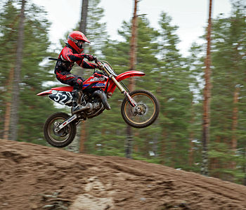 ompetitor in Yyteri SM Motocross 2010 -competition in Yyteri.