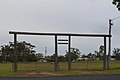 English: The Albert Payne Memorial Gates at the showgrounds at Mundubbera, Queensland