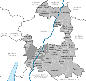 Les communes du district