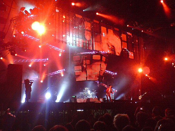 Muse headlined Oxegen 07