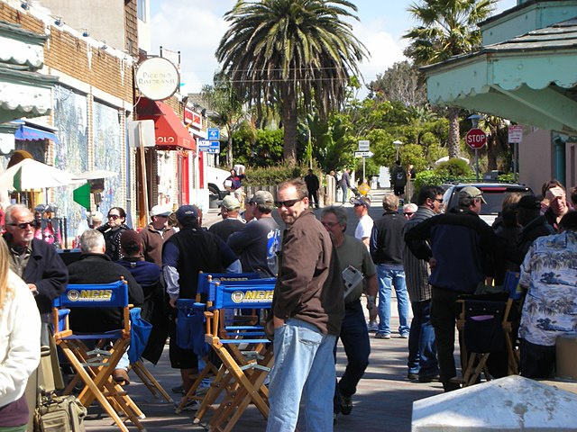 Filming in 2009