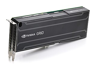 <span class="mw-page-title-main">Nvidia GRID</span> Family of GPUs by Nvidia