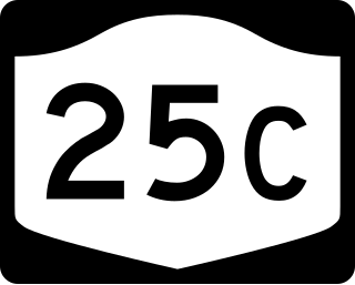 <span class="mw-page-title-main">New York State Route 25C</span> Former state highway in New York State