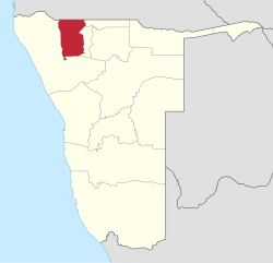 Lokasi di Namibia