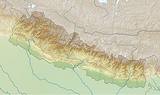 Lumbani Nepalin kartalla