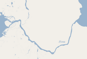 خريطة لنهر نيفا