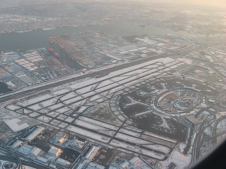 Newark Liberty International Airport from the Air