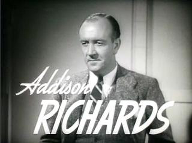 Richards in the trailer for Nick Carter, Master Detective, 1939