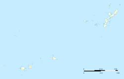 嘉手納在沖繩縣的位置