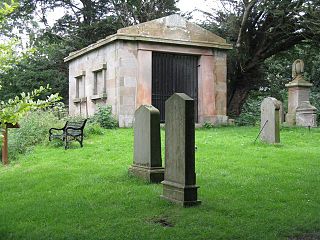 Old Pentland Cemetery Burial ground in Scotland