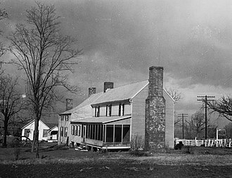 HABS photo Old Tavern (Dranesville) , 11919 Leesburg Pike (moved from orig. location), Herndon vicinity (Fairfax, Virginia).jpg