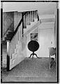 Main stairwell in the Oliver Wight House, viewed from the first floor (1937)