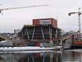 New Opera house in Oslo under construction, 2 April 2006