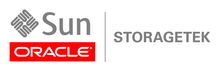 Logo for Oracle StorageTek products used after Oracle acquisition Oracle StorageTek logo.png