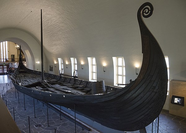 The Oseberg ship (Viking Ship Museum, Norway)