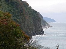 Ten-Ken cliff of Oya-Shirazu, Itoigawa
