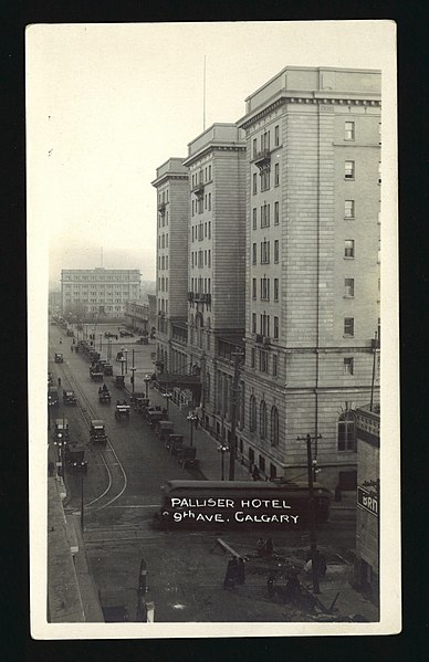 File:Palliser Hotel 9th Ave. Calgary.jpg