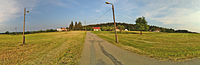 Čeština: Panoramatický pohled na osadu, Pavlov, Benešov, okres Blansko