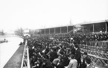 The Parc des Princes in Paris (1913 image), venue of the three Dubonnet Cup finals Parc des Princes 1913.png