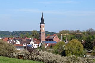 Pfeffenhausen Place in Bavaria, Germany